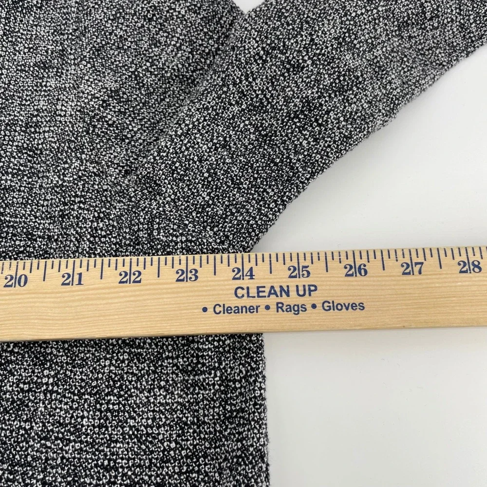 Eileen Fisher Textured Organic Cotton Tweed Stand Collar Zip Jacket Size Large - Picture 7 of 10